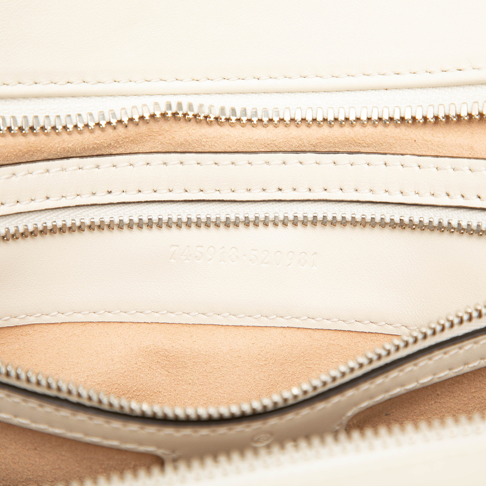 Pre-Loved Gucci Small Leather Petite GG Tote - Picture 6 of 8